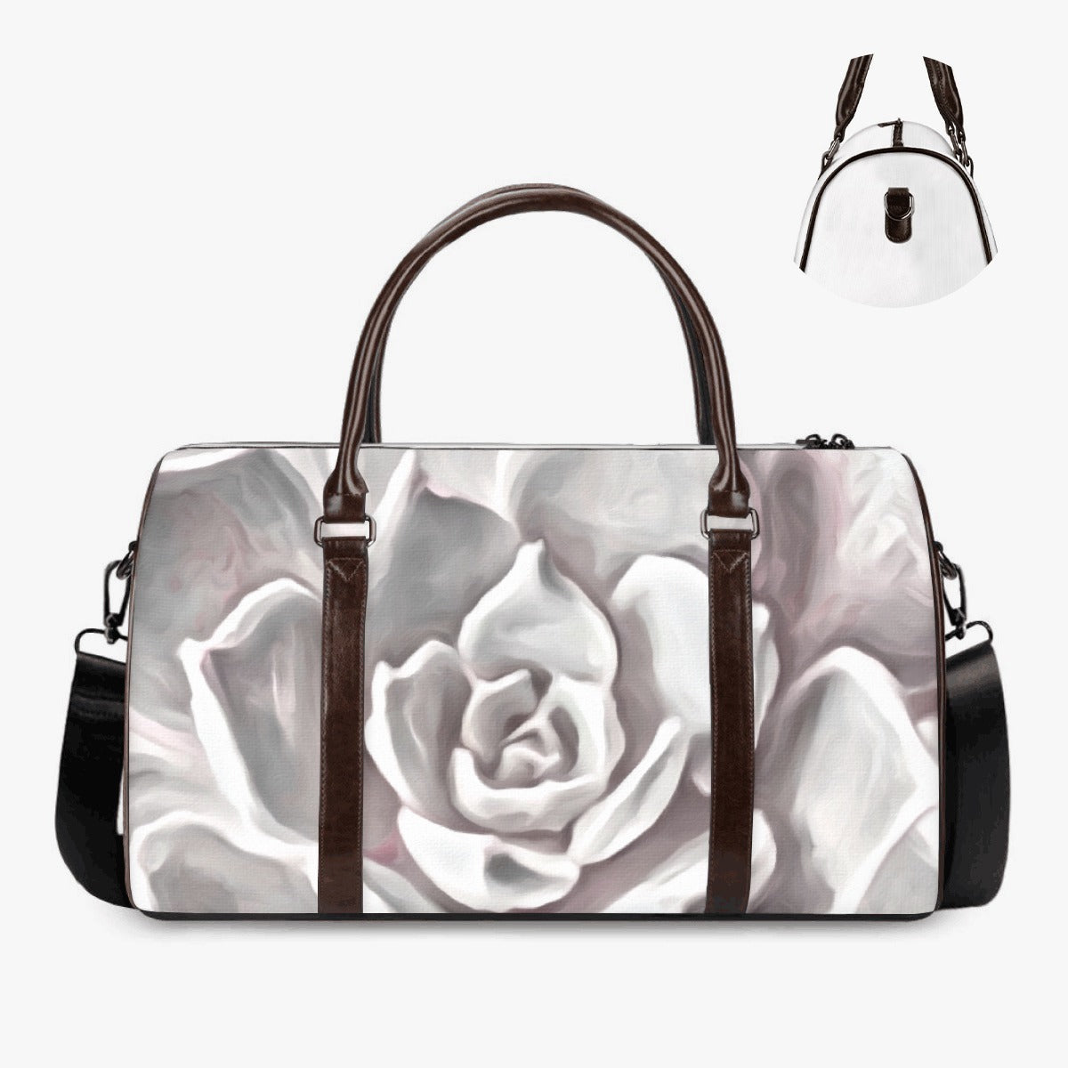 Blush Succulent Duffle Bag