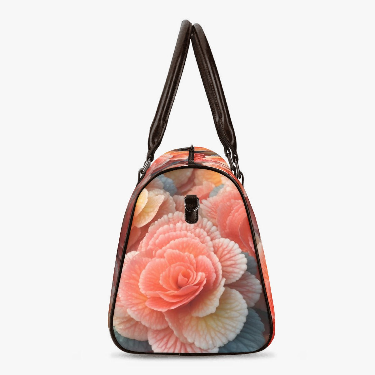 Blushing Floral Duffle Bag
