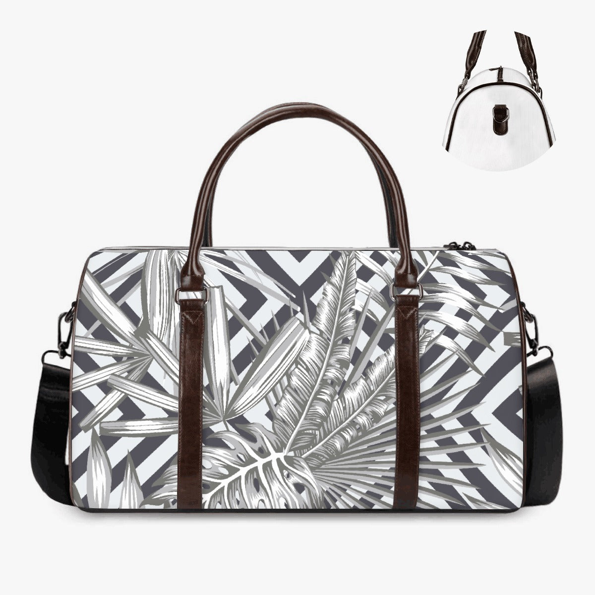 Graphic Palms Duffle Bag